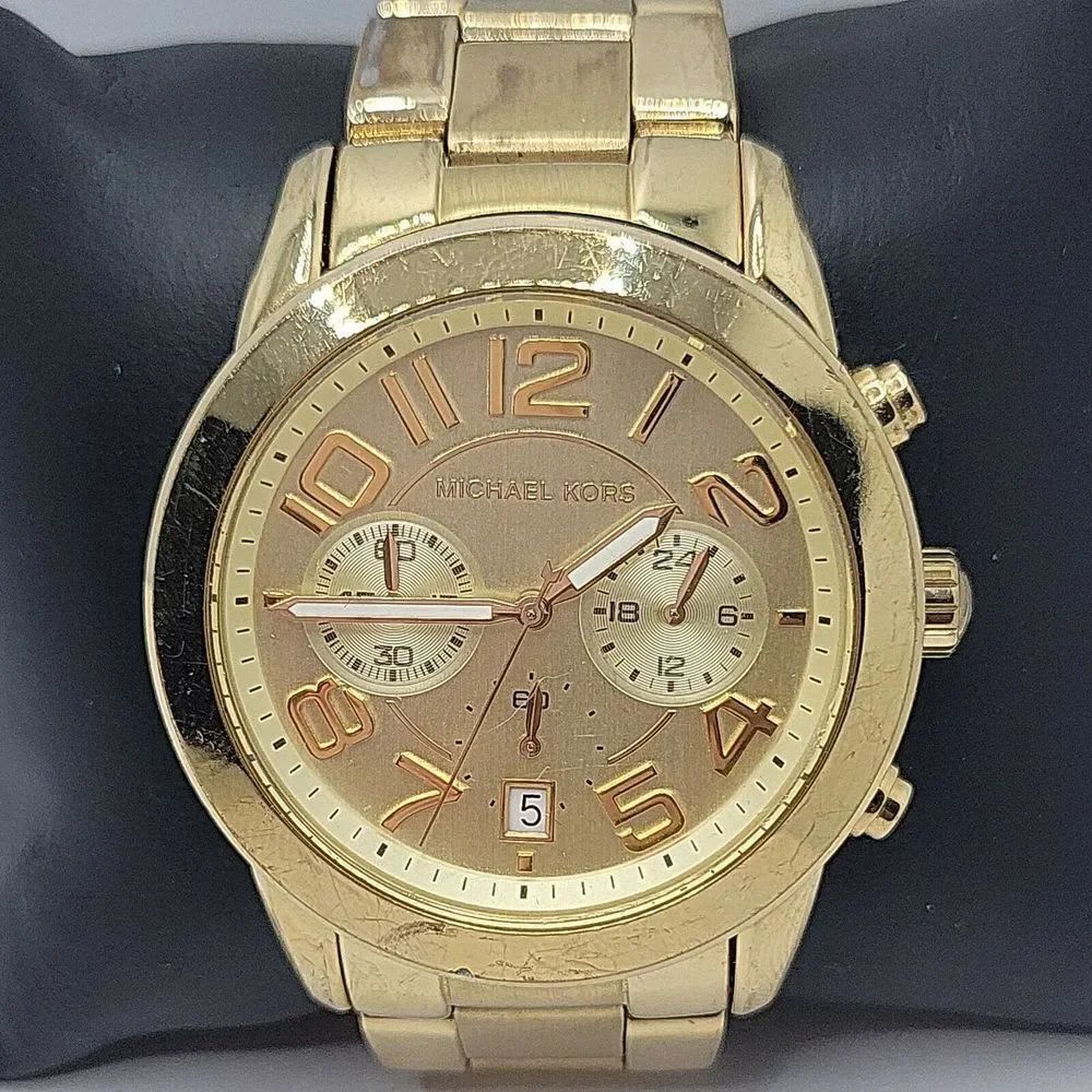 Michael Kors Mercer MK5726 Womens Stainless Steel Analog Dial Quartz Watch AM217